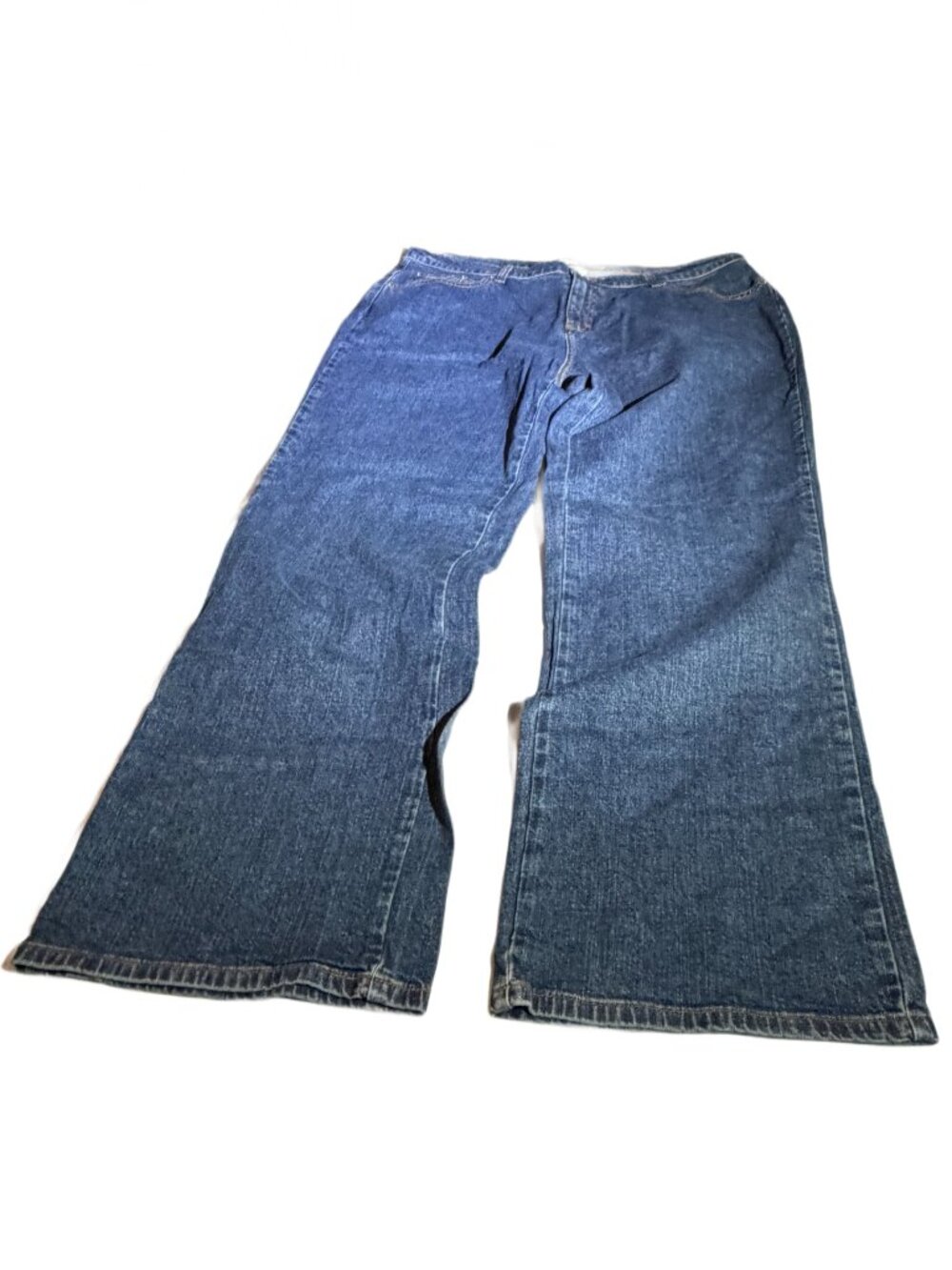 St. John's Bay Stretch Bootcut Jeans Medium Wash Size 18